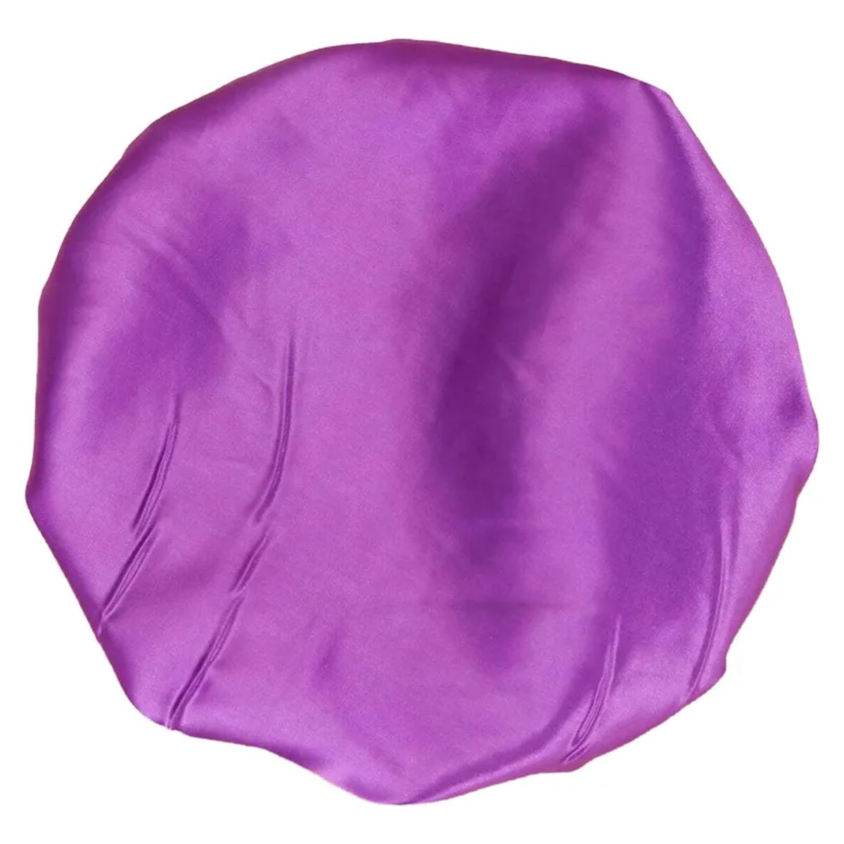 COMPUTECH - Gorro De Satín Seda Violeta Para Dormir Evita El Frizz