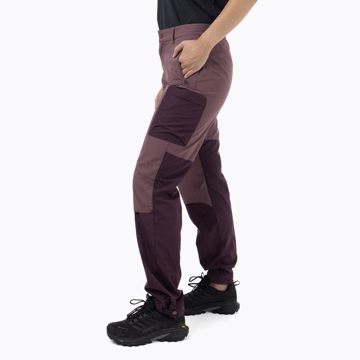 MERRELL - Pantalón Mujer Techn Wth PreShaped Knees Morado MERRELL