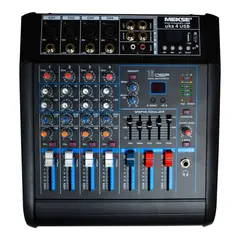 MEKSE - CONSOLA POWER MIXER 4CH BLUETOOTH UKS-4USB