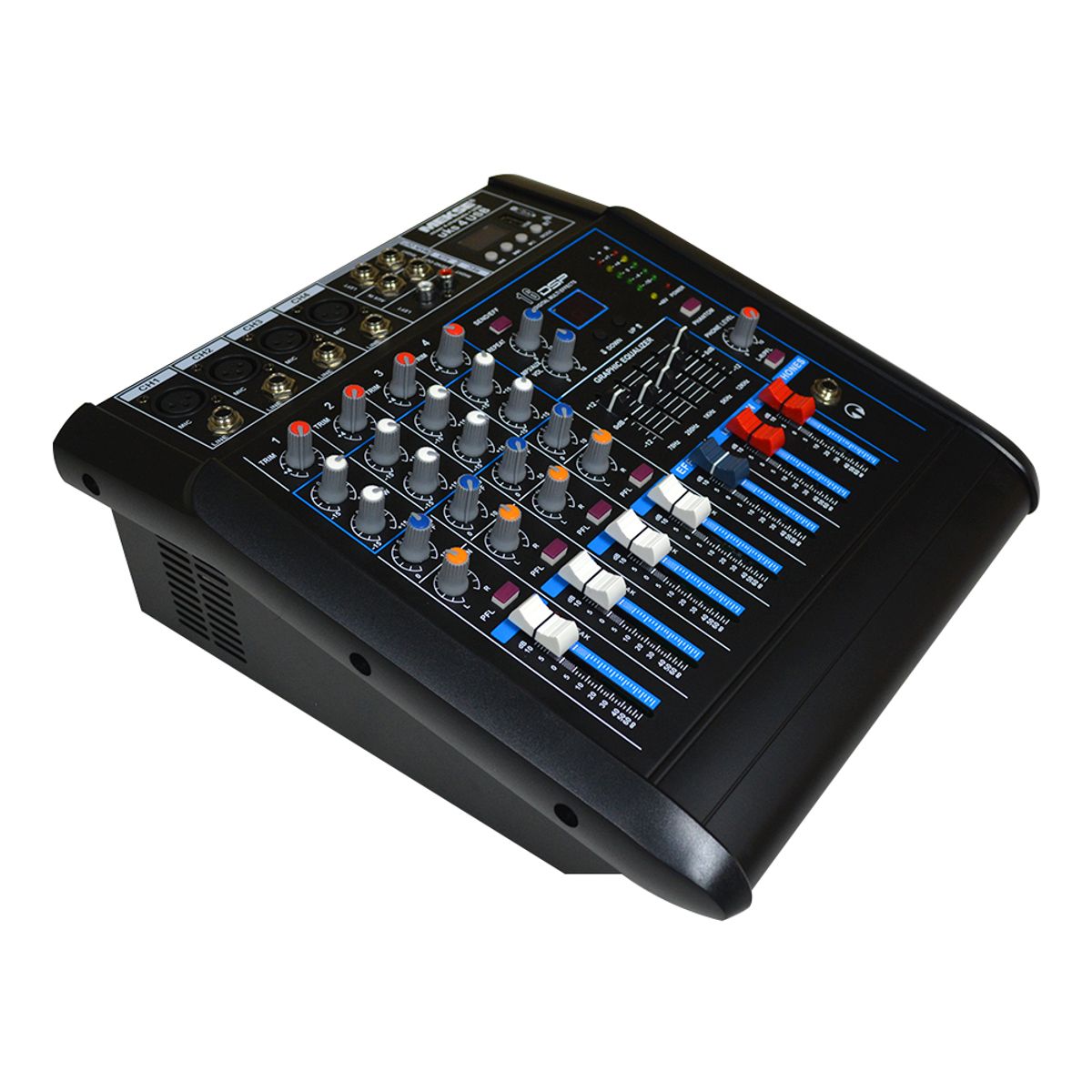 MEKSE - CONSOLA POWER MIXER 4CH BLUETOOTH UKS-4USB MEKSE