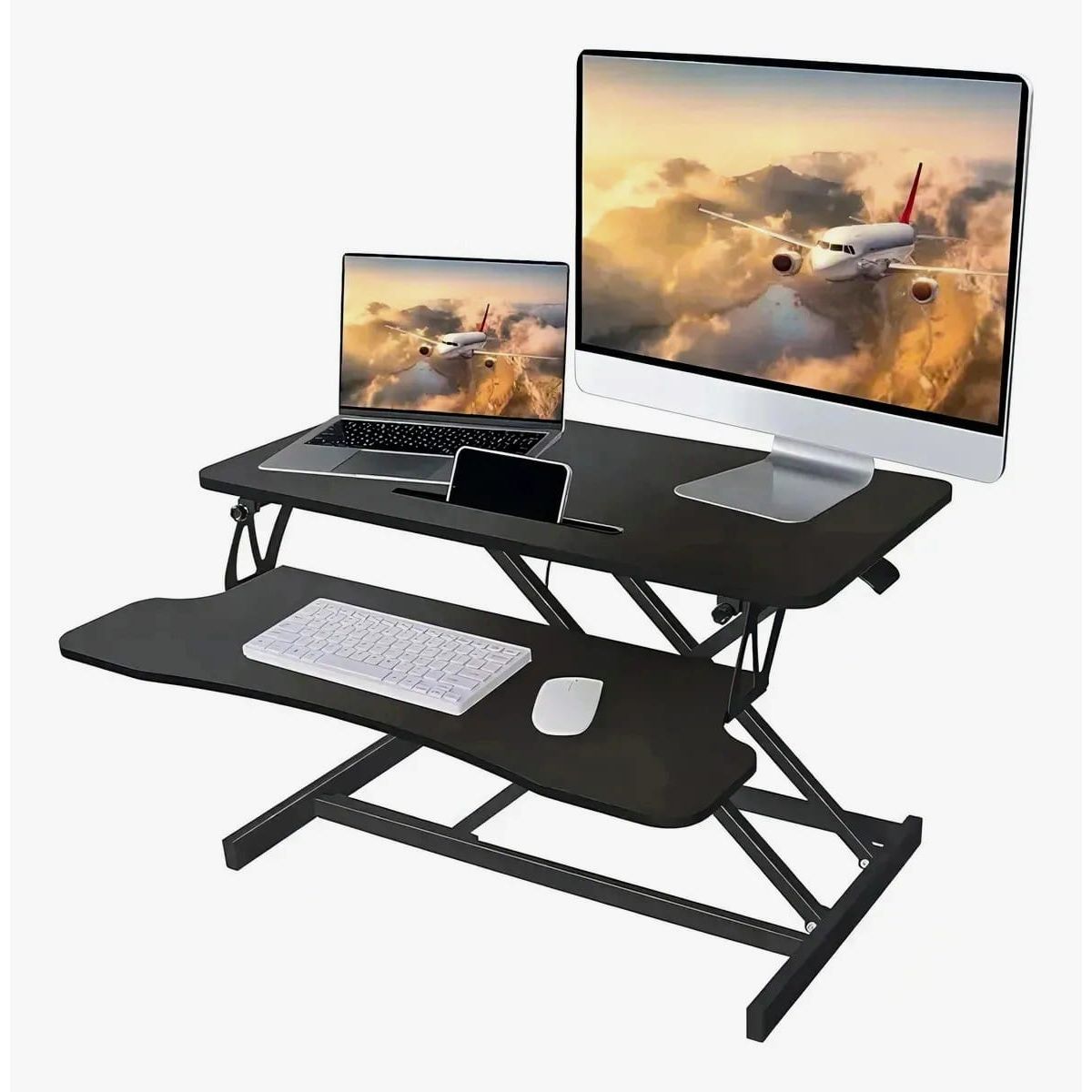 GENERICO - Convertidor De Escritorio Para Laptop Estación De Pie 80Cm