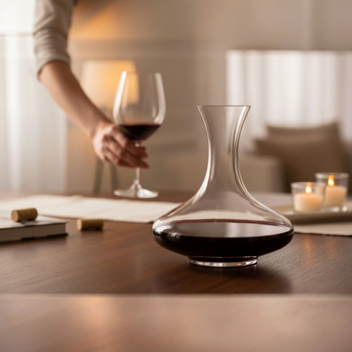 BOHEMIA SKYBERG CRYSTAL - DECANTADOR DOMODESOLLA BOHEMIA, 1200 ML