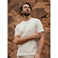 PANAMA JACK - Polera Hombre Casual Blanco