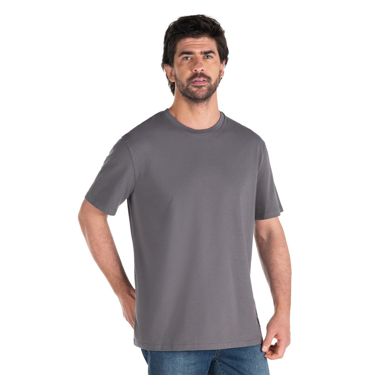 PANAMA JACK - Polera Hombre Casual Celeste Panama Jack