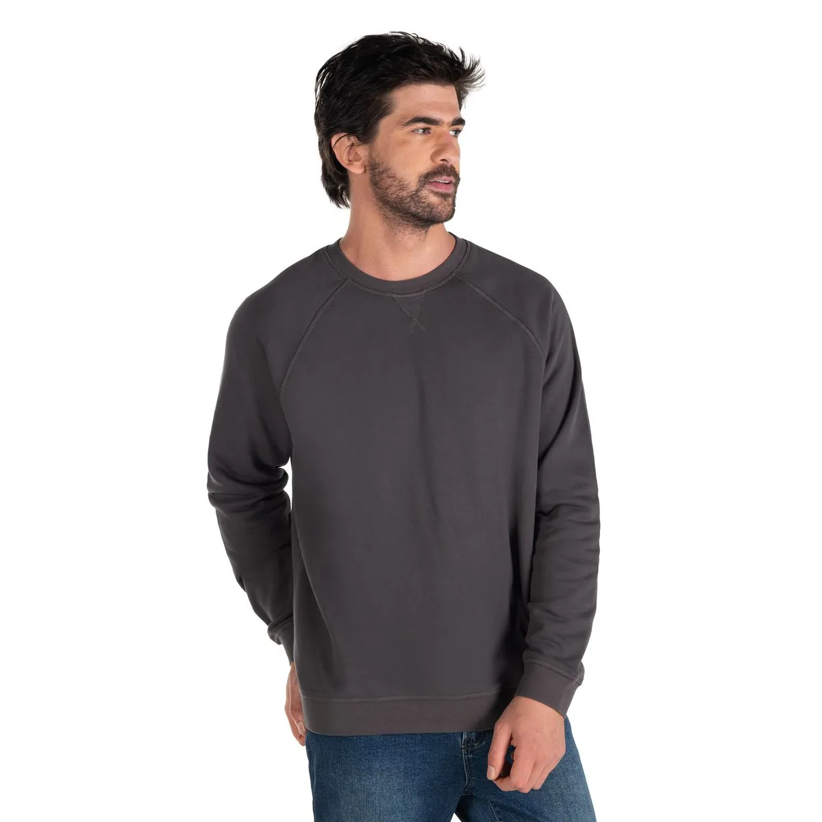 PANAMA JACK - Polerón Hombre Algodón Gris Panama Jack