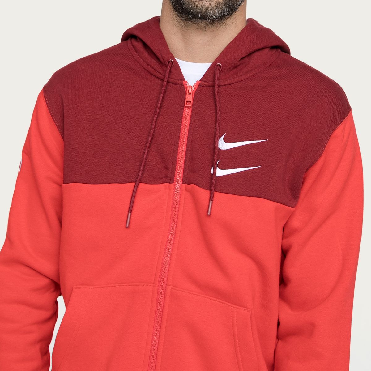 NIKE - Polerón Deportivo Cierre Completo