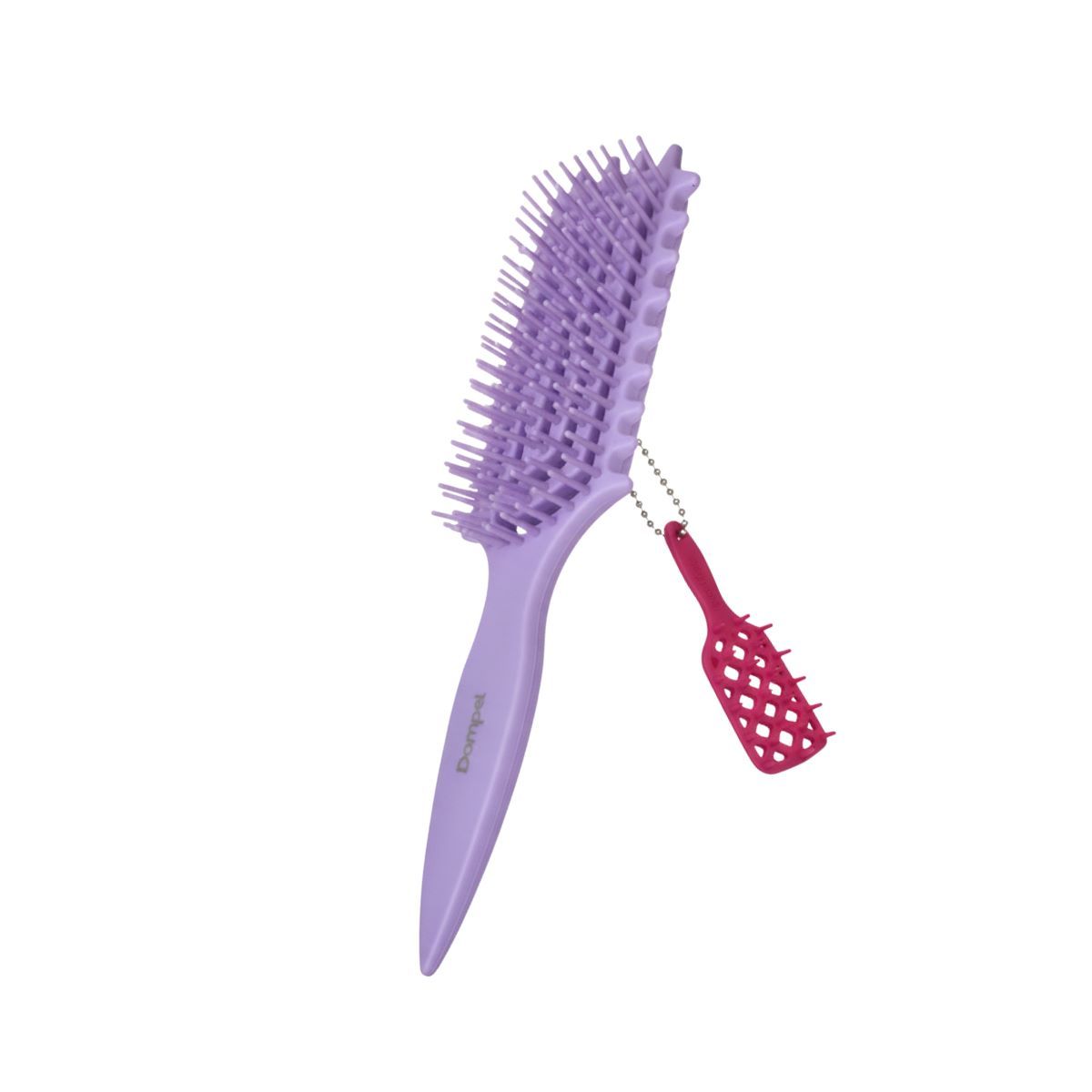 GENERICO - Cepillo Enlace Profesional Dompel Color Lila Desenredo Suave sin Tirones