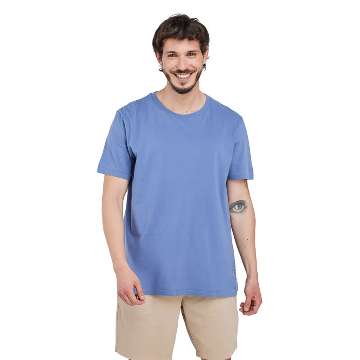 PANAMA JACK - Polera Hombre Casual Azul Panama Jack