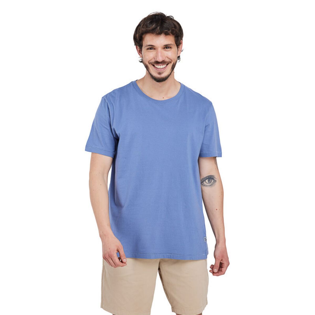 PANAMA JACK - Polera Hombre Casual Azul Panama Jack