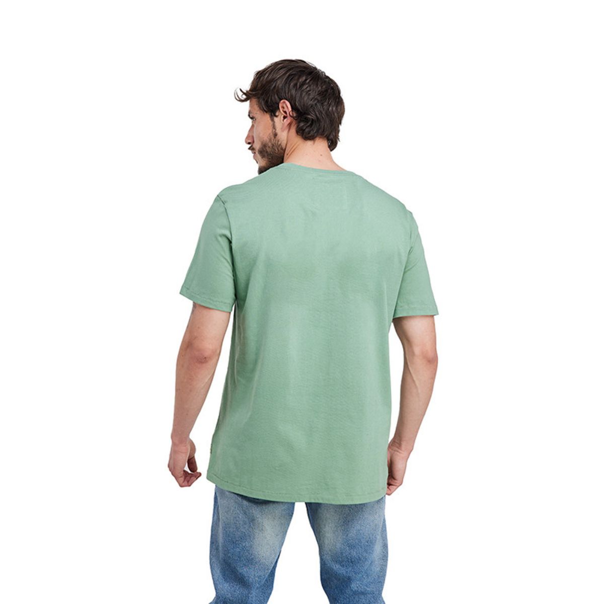 PANAMA JACK - Polera Hombre Casual Verde claro Panama Jack