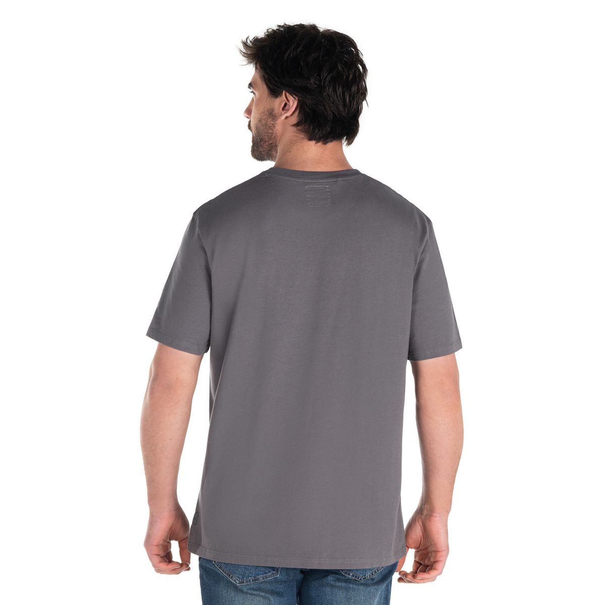 PANAMA JACK - Polera Hombre Casual Gris Panama Jack