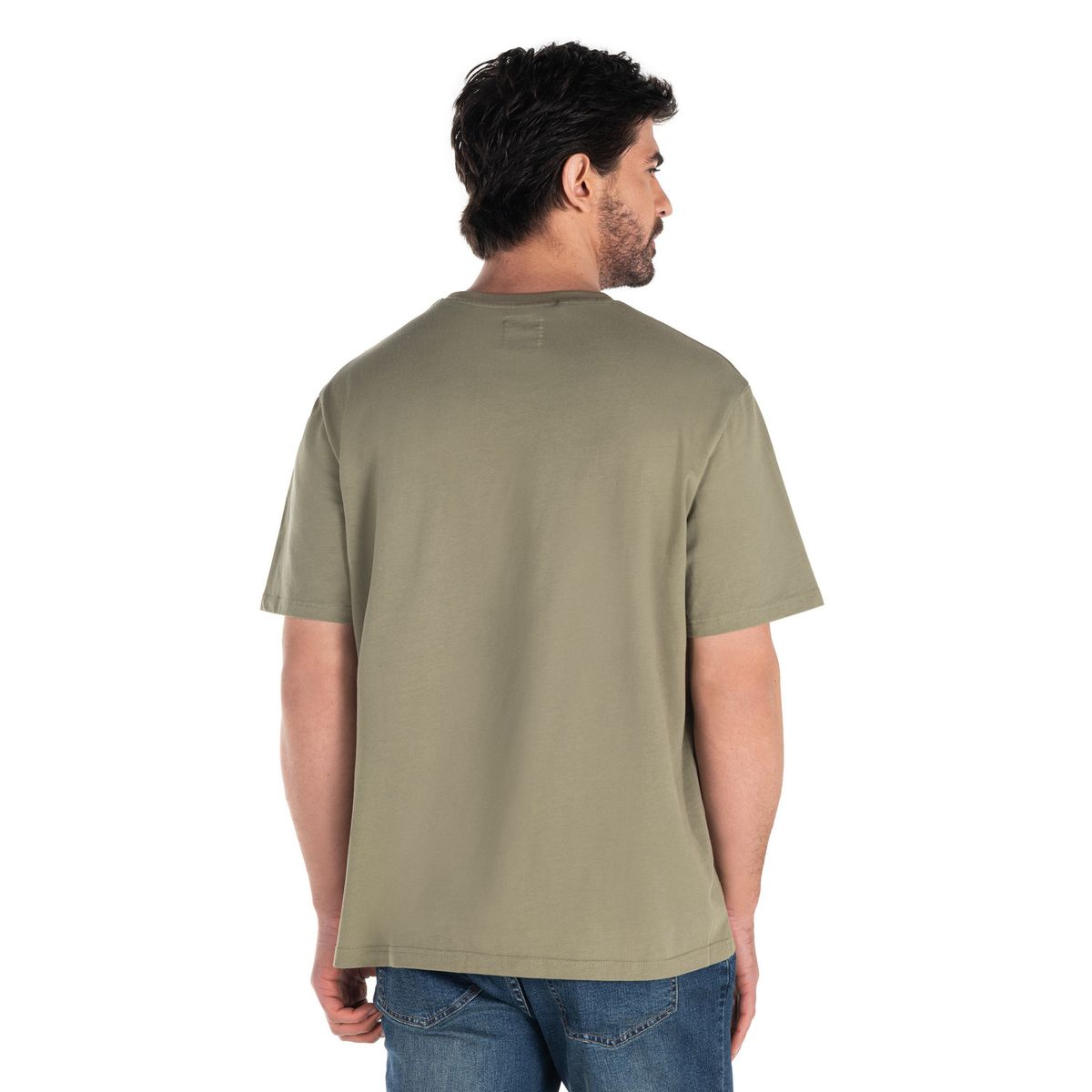 PANAMA JACK - Polera Hombre Casual Verde Panama Jack