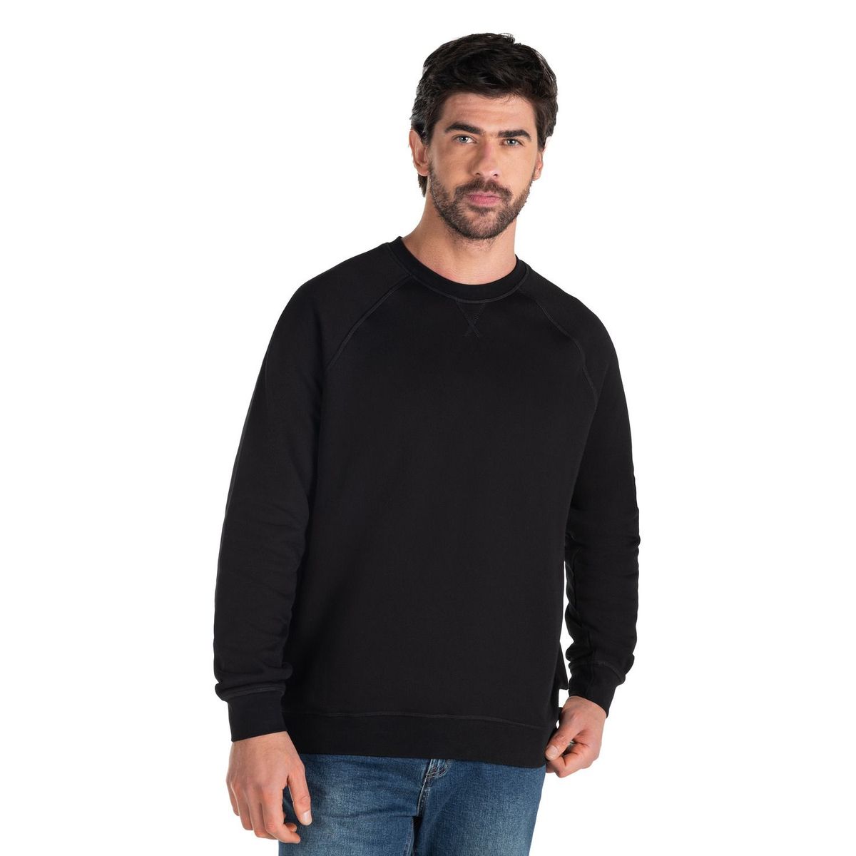 PANAMA JACK - Polerón Hombre Algodón Negro Panama Jack
