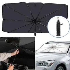 MOVI - Parasol plegable para auto con filtro UV tipo paragua