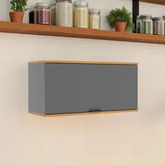 ROCA - Módulo aéreo Castaña 80 cm 1P Canela-ceniza