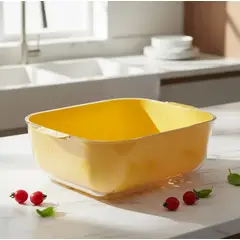 GENERICO - Colador rectangular grande para cocina 305x22x11cm