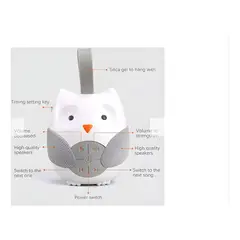 GENERICO - Maquina De Ruido Blanco Sonidos De Relajacion Bebes Buho