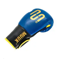 MUUK - Guantes Boxeo 16Oz Cuero Sintetico - AZUL