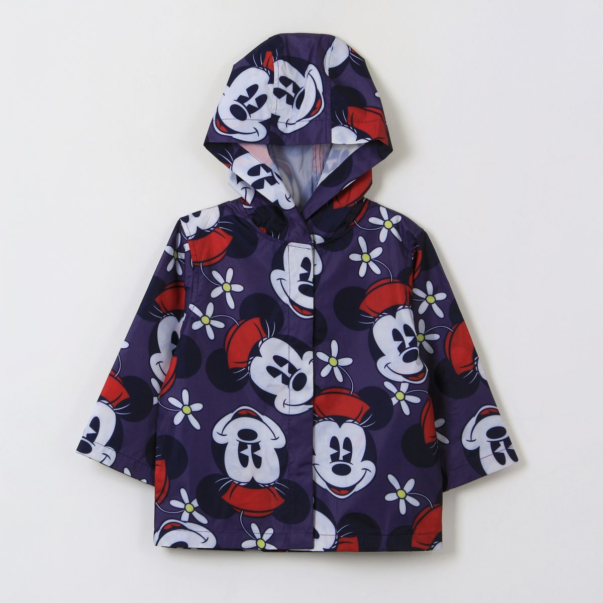 DISNEY - Impermeable Niña Full Print Minnie Morado Disney