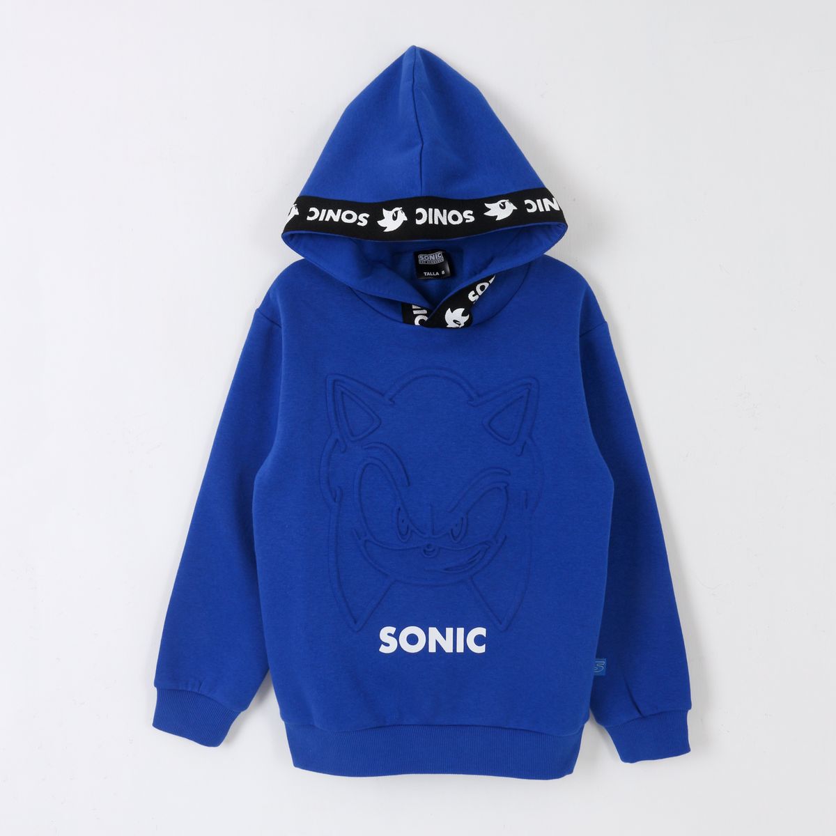 SONIC - Polerón Niño Hoodie Personaje Azul Sonic
