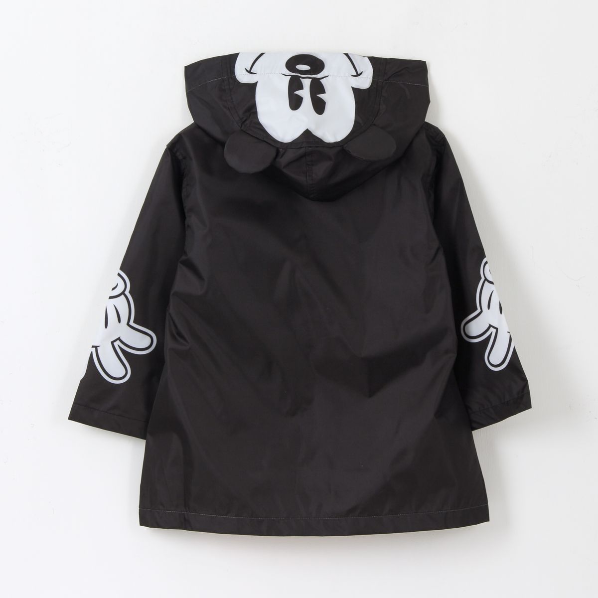 DISNEY - Impermeable Niño Orejas Mickey Mouse Negro Disney