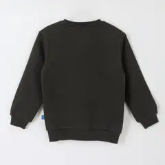 SONIC - Polerón Cerrado Niño En Acción Negro