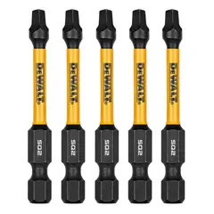 DEWALT - Puntas Flextorq Sq2 - 2-1/4'' (57.15mm) 5 Pzas -