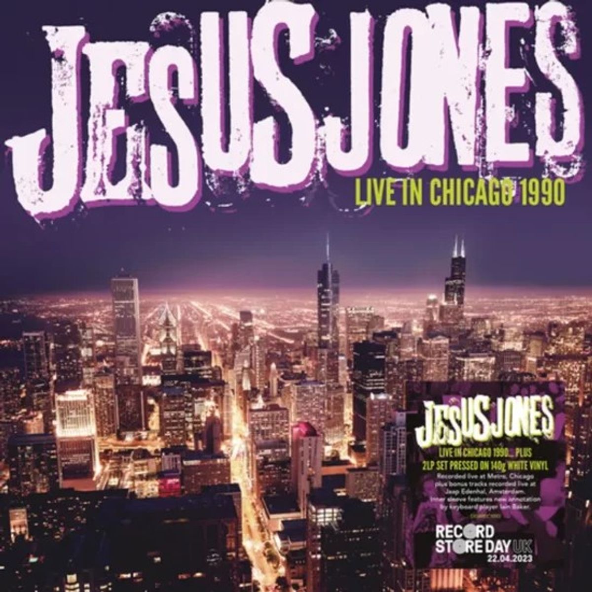 GENERICO - Jesus Jones - Live in Chicago 1990 (RSD) - Vinilo Doble