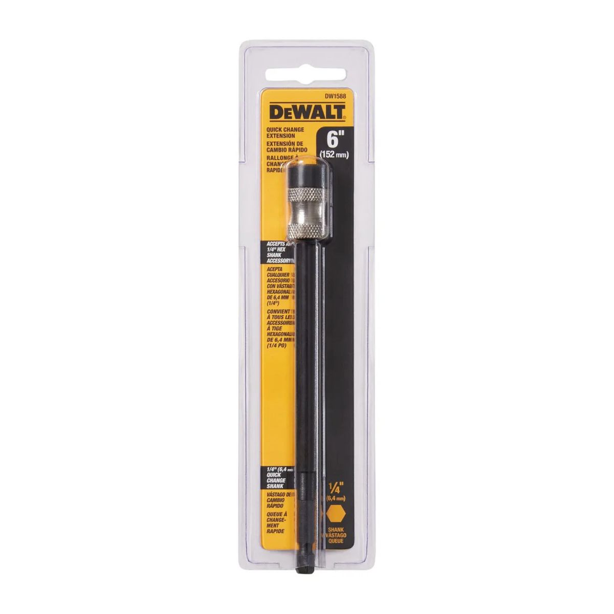 DEWALT - Extensión De Broca 6 Vástago 14 Dewalt Dw1588