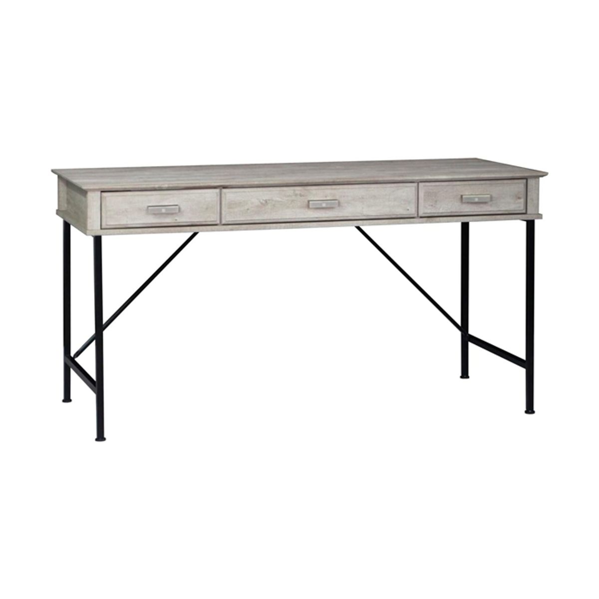 MSA MUEBLES SANTA ANA - Escritorio 1.5 Mt. Gray Line