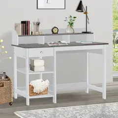 MSA MUEBLES SANTA ANA - Escritorio 1.2 Mt. White OAK Line