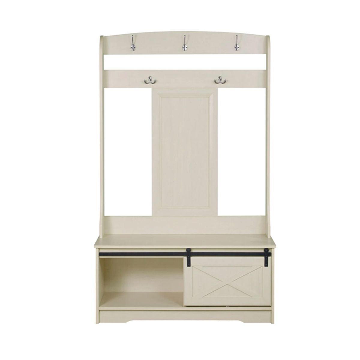 MSA MUEBLES SANTA ANA - Aparador Perchero zapatero Antique White