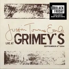 GENERICO - Justin Townes Earle - Live At Grimey’s - Vinilo 12 Baby Blue RSD