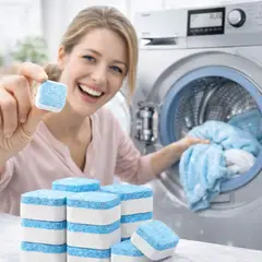 MOVI - Set 12 pastillas para limpiar lavadora