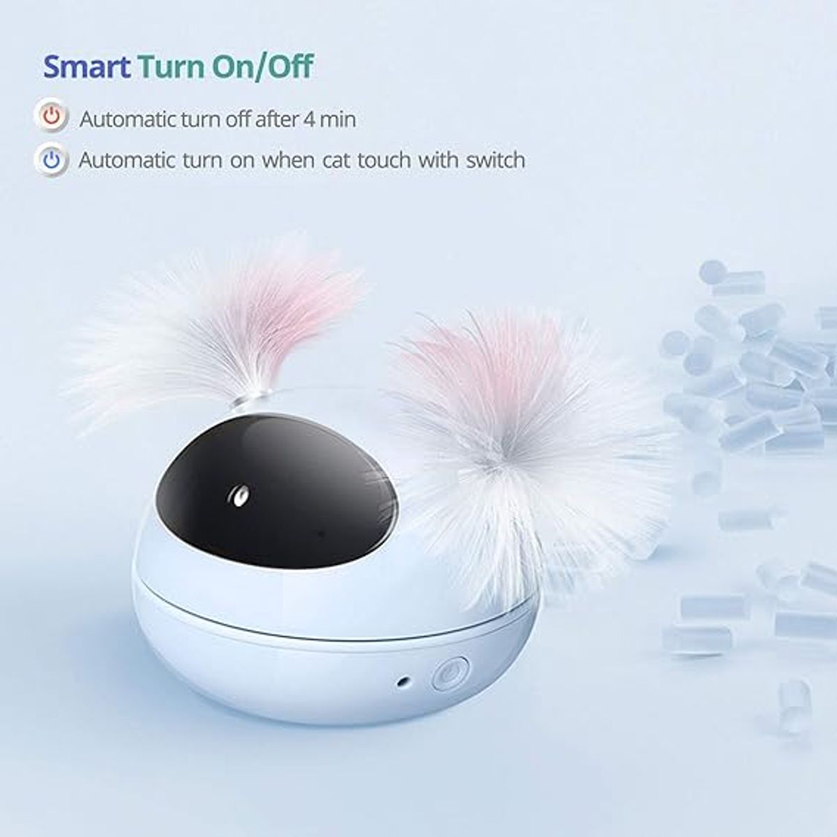 HOOPET - Juguete Robot Laser 360° Para Gatos