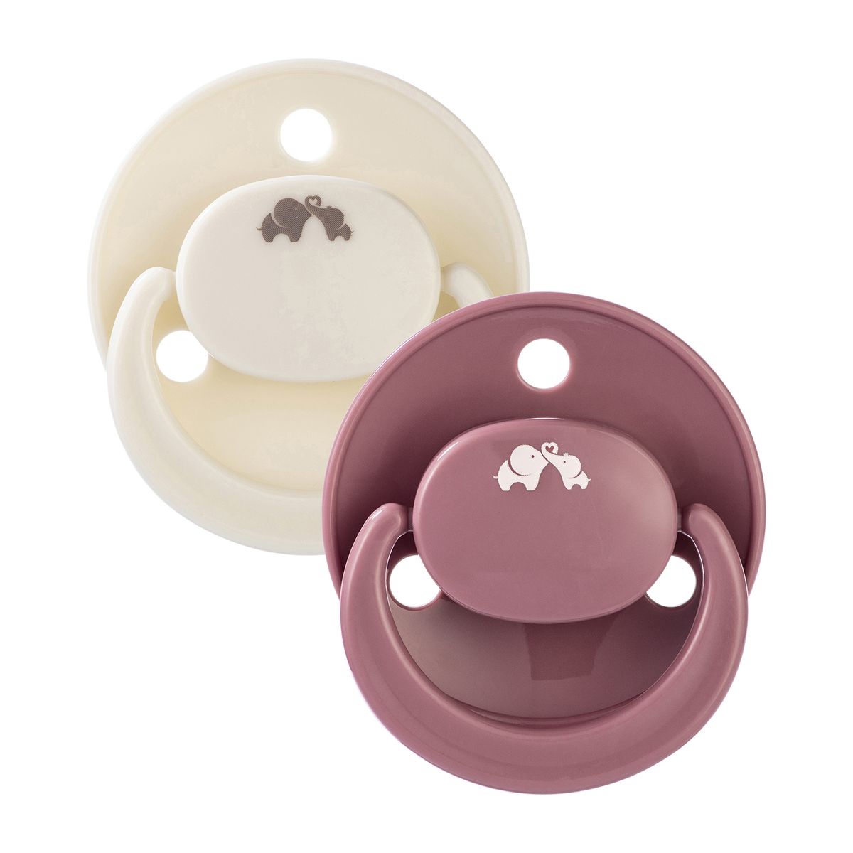 BEBE CONFORT - 2 Chupetes Reversibles Silicona 0+ Terra/Arena Bebé Confort