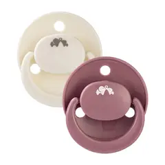 BEBE CONFORT - 2 Chupetes Reversibles Silicona 6+ Terra/Arena Bebé Confort