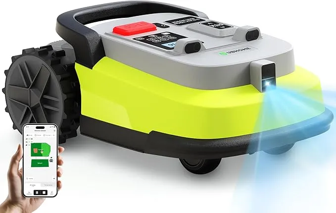 JONR Ubhome M10 Cortacésped robot RTK+AI Vision para una navegación precisa y evitar obstáculos
