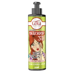 GOTA DOURADA - Acondicionador Matizador 3D Rojo Intenso 120 ml