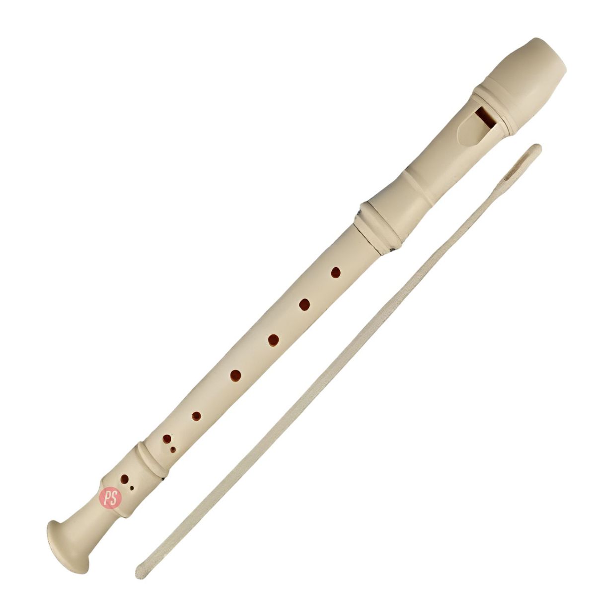 PUNTO STORE - Flauta Dulce Soprano Escolar con Estuche y Limpieza - PS