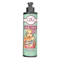 GOTA DOURADA - Acondicionador Matizador 3D Rubio Ceniza 120 ml