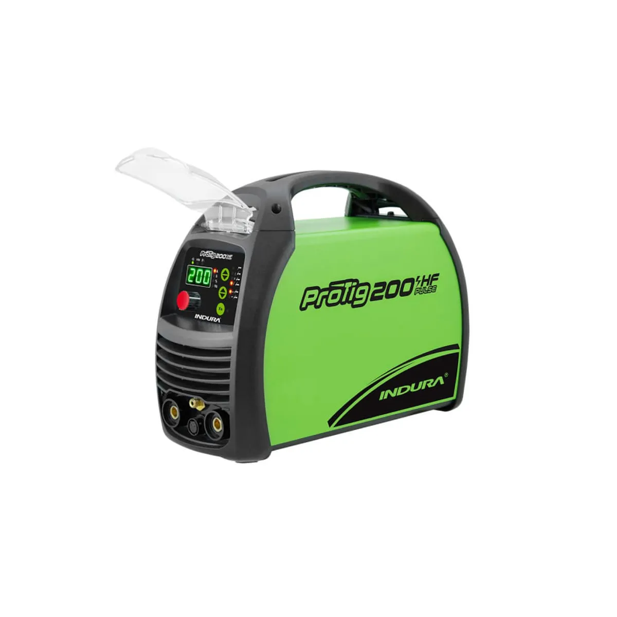 INDURA - Soldadora Indura Protig 200 Hf Pulse 5060 Hz 200 Amperes Color Verde