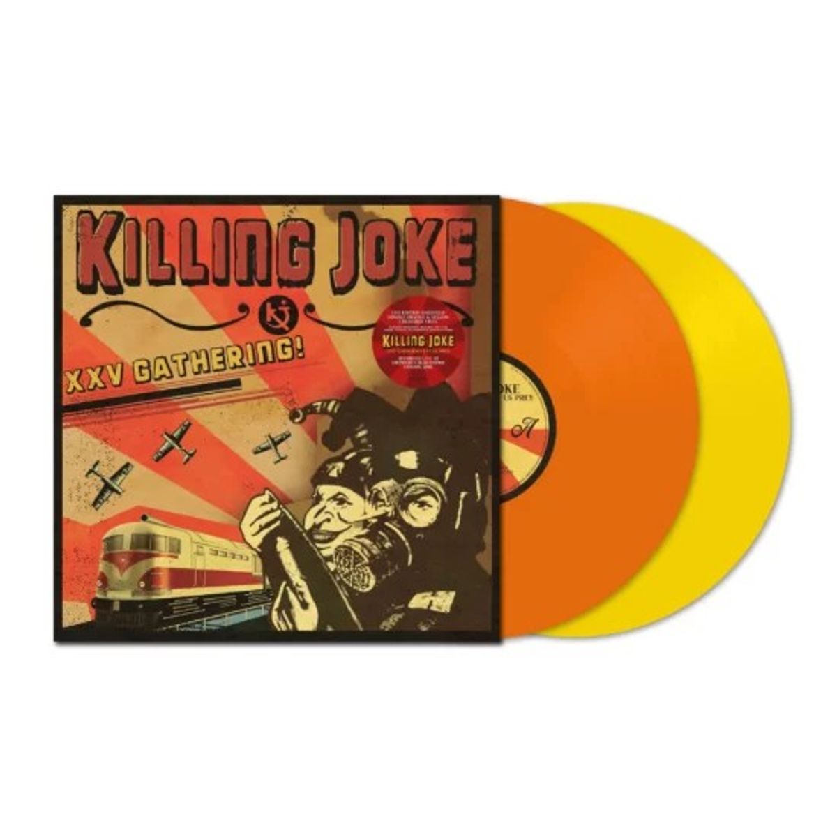 GENERICO - Killing Joke - XXV Gathering  Let Us Prey - Vinilo Doble Orange and Yellow