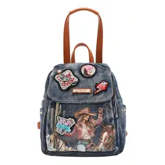 NICOLE LEE - MOCHILA DENIM SOFIA MONTANA