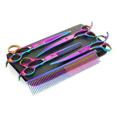 GENERICO - Set Tijeras Peluqueria Tijeras Barberia Para Cortar pelo BELUG