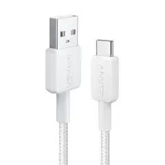 ANKER - Cable USB-A a USB-C Carga Regular 15W 1m Blanco