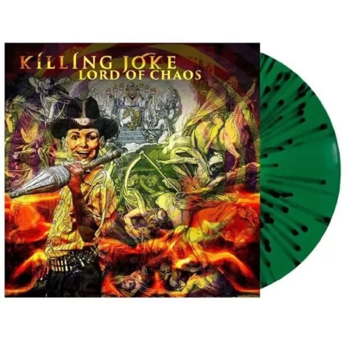 GENERICO - Killing Joke - Lord Of Chaos EP - Vinilo Simple Green w Black Splatter