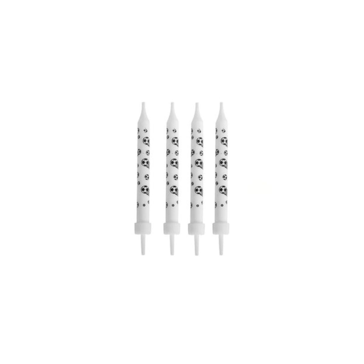 GENERICO - Velas De Futbol 8 Pcs 9Cm Fiestas