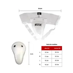 MUUK - Protector inguinal genital masculino - TALLA M