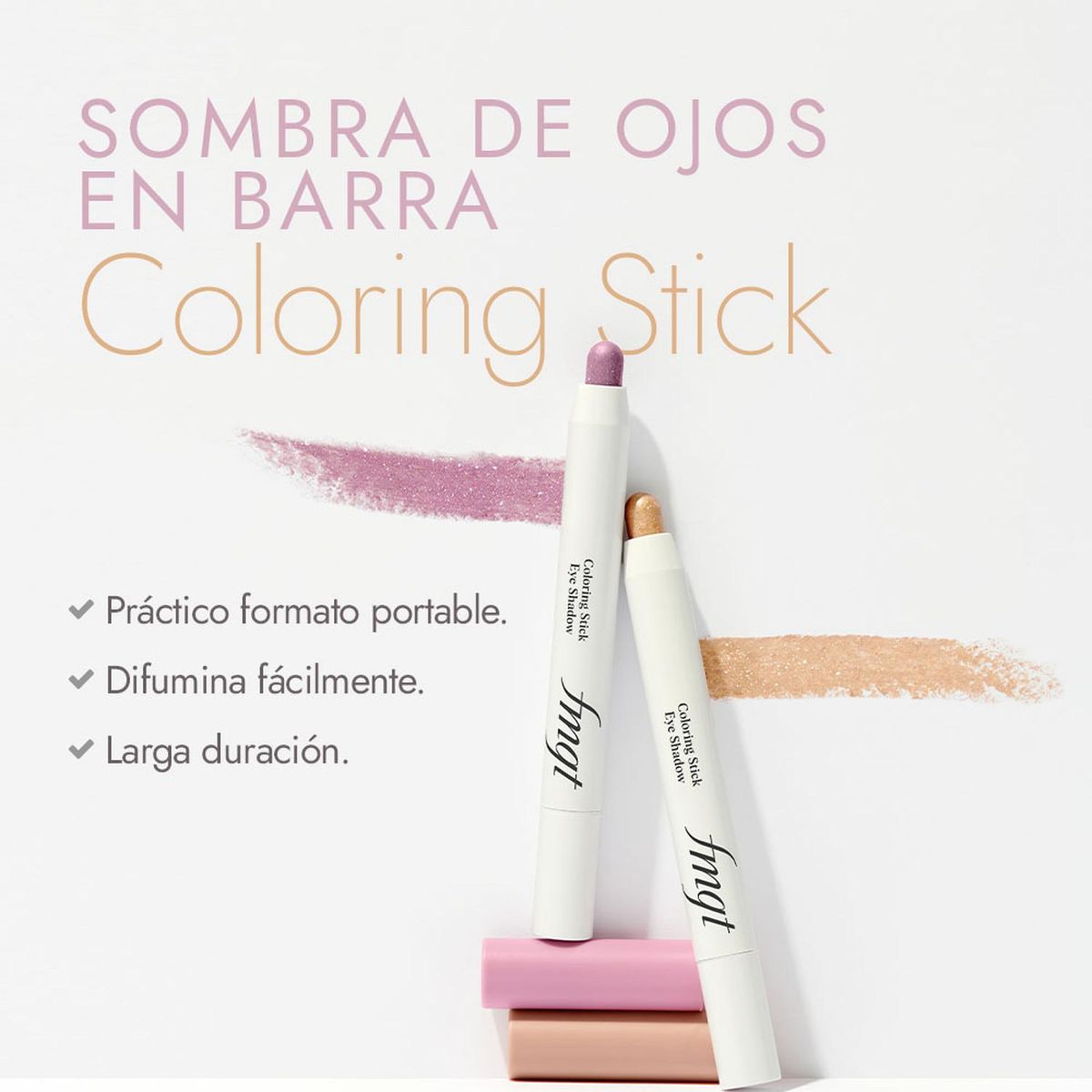 FMGT - Sombra de Ojos Barra FMGT Coloring Stick Coreano Waterproof - Piel - 1.3 gr